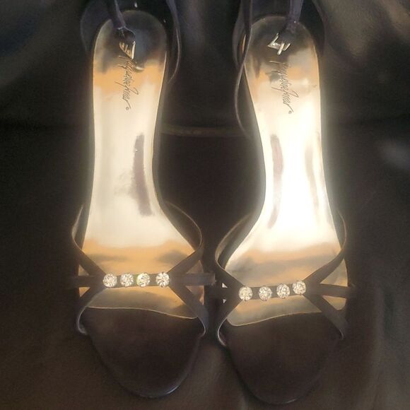 Jacqueline Ferrar Heels — Sparkle, Straps, and 90s Sass - Mob Wife Appeal - Picture 2 of 8